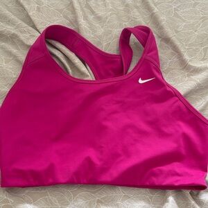 Nike Hot Pink Racerback Sports Bra